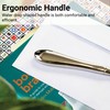 Uncommon Desks Silver Letter Opener Knife - Smooth Metal Plated