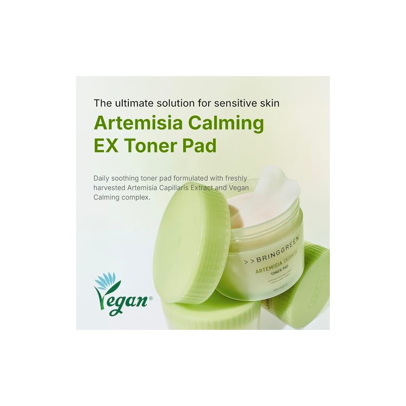 BRING GREEN Artemisia Calming EX Toner Pad 75pads