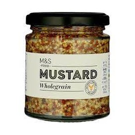M&S Mustard Wholegrain 185g in a Premier Life Store Box