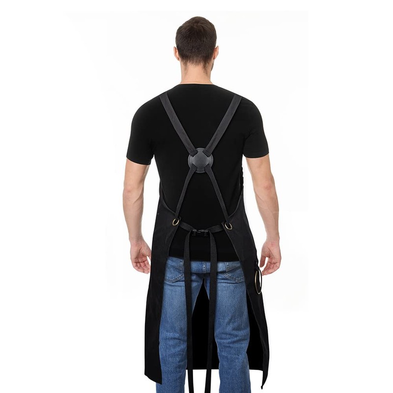 Cooking Aprons for Men Women, BBQ Aprons for Men, with