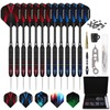 Darts with Metal Tip, 6 Pieces 22 g and 6