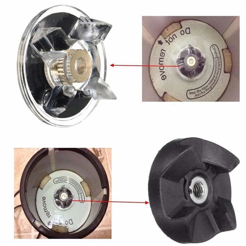 8 PCS Top Base Gear Top Base Plastic Gear Rubber