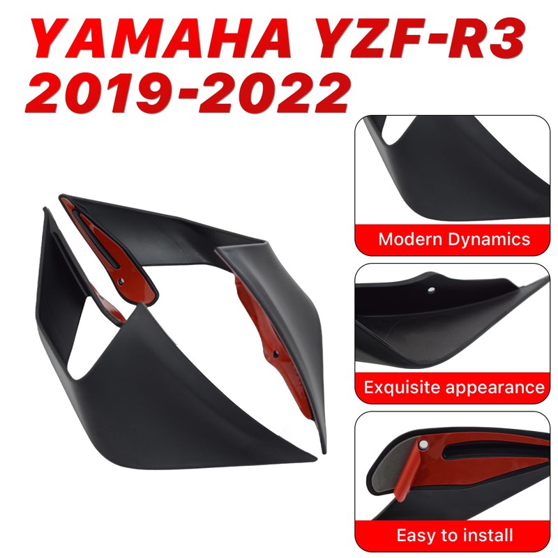 Fairing for Yamaha R3 - Spoiler Wing for Yamaha R3