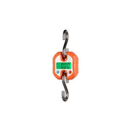 Digital Scale,Klau Portable 150 kg / 300 lb Heavy Duty Crane Scale Hanging Scales LED Display with Backlight for Home Farm Hunting Outdoor Orange