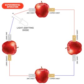 Zinc Copper Electrode Strip Rods, 30pcs Copper Zinc Strips Anode Set for Fruit Power Scientific Experiments Electroplating Plating
