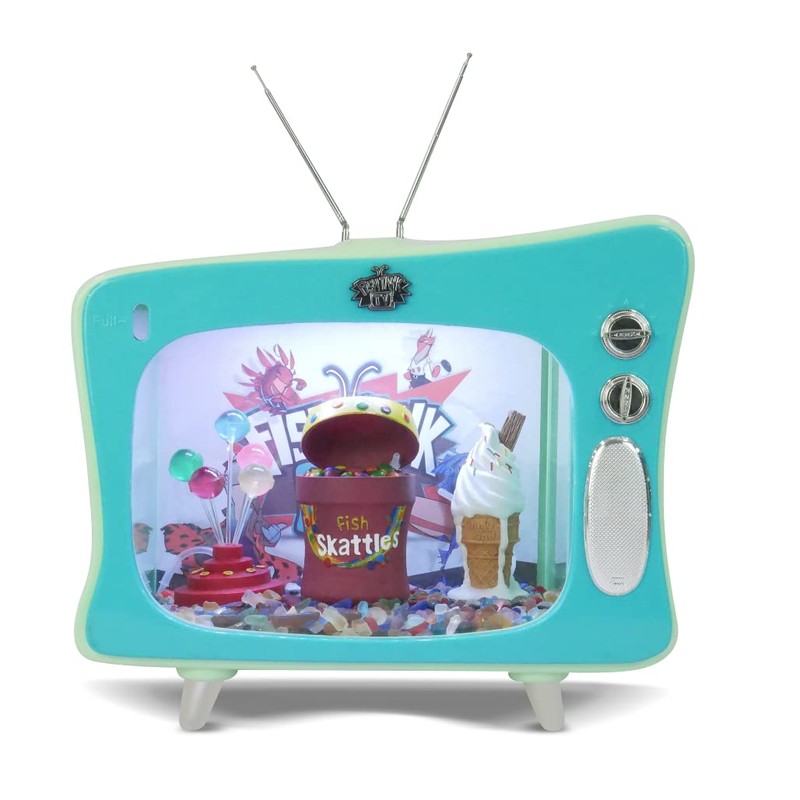 Fish TV Candy Land Lolly Pops Aquatic Ornament