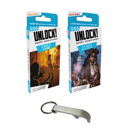 Set of 2 Short Adventures Unlock in French + 1 Blumie Bottle Opener (The Mummy Awakens + Secrets of the Octopus)