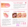 Color Changing Gel Nail Polish, 8 Colors Mood Change Gel
