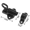 GisWell Pack of 2 automatic door latches, spring latches, automatic