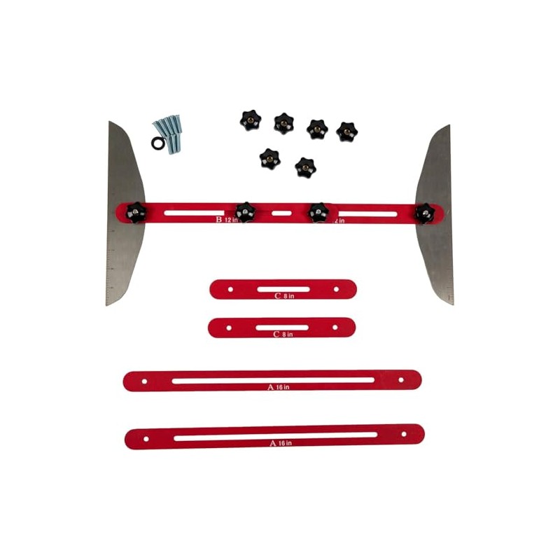 Greywolf Stair Tread Gauge Tool - Solid Stair Tread Gauge,