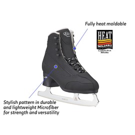 Jackson Ultima - Men's Elite with Mark II Blade Black Width: M/Size: 9