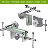 Insaga Enhanced Deck Board Straightening Tool, Portable Lever Deck Board