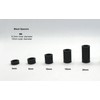 Black Spacers Nylon Cylindrical Unthreaded M6 x 5mm Length, 6.3mm