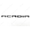 GMC 1PC Gloss Black Door Rear Tailgate Acadia Letter Emblem
