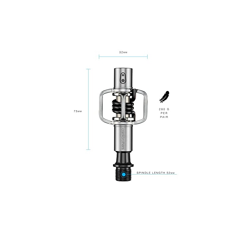 Crank Brothers Eggbeater Candy 1 Hangtag Pedal para Bicicleta