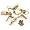 ITROLLE 4PCS Galvanized Cabinet Trunk Trailer Tool Box Door Hood