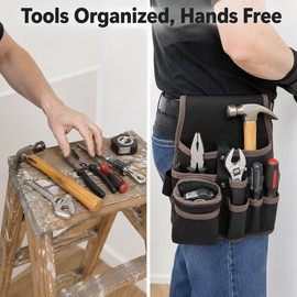 Multifunctional Tool Storage Belt Pouch – Hands-Free Organizer for Electricians, Technicians and DIY Work