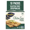 Wasa Gluten Free Original Crispbread, 5.4 Ounce (Pack of 10)