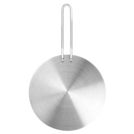 Heat Diffuser,Stainless Steel Induction Diffuser Plate with Foldable Handle for Electric Gas Stove Glass Induction Cooktop Heat Diffuser Cooking Induction Adapter Hob Plate