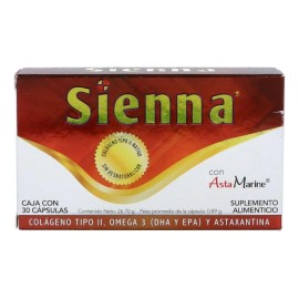 Sienna Suplemento Alimenticio Cap C30, Pack Of 1