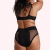 Love Luna Luxe Geo Mesh Full Brief, Black / Size
