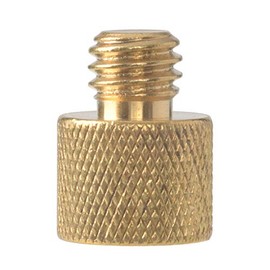 Camera Screw Conversion Adapter Etsumi 3/8" M-1/4" F Reducing Screw Gold VE-6949