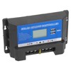 Solar Charge Controller LCD Display Dual Usb Interface Durable Solar