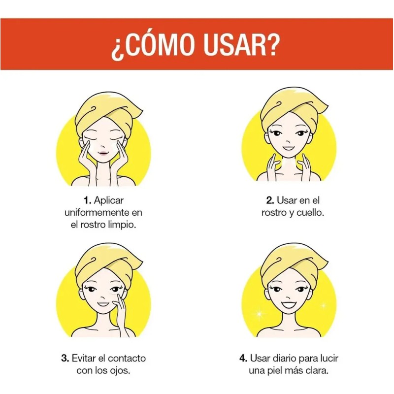 "Garnier Express Aclara crema vitamina C 50 ml"