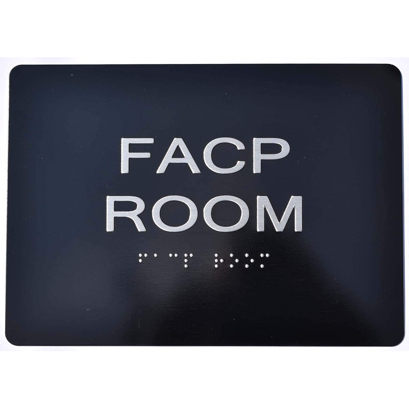 FACP Room Sign - Fire Alarm Control Panel Sign (Aluminum,