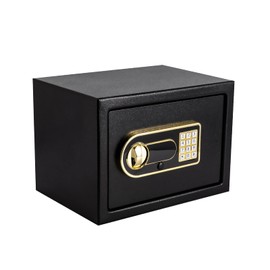 Fireproof Safe, Large Safe Box, Q235 Steel Digital Keypad, Security Home Safe for Home Office Hotel Protects Important Valuables, Black, 14.9"W x 11.8"D x 11.4"H