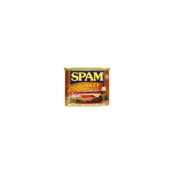 Oven Roasted 100% White Lean Turkey Spam 12 oz Can
