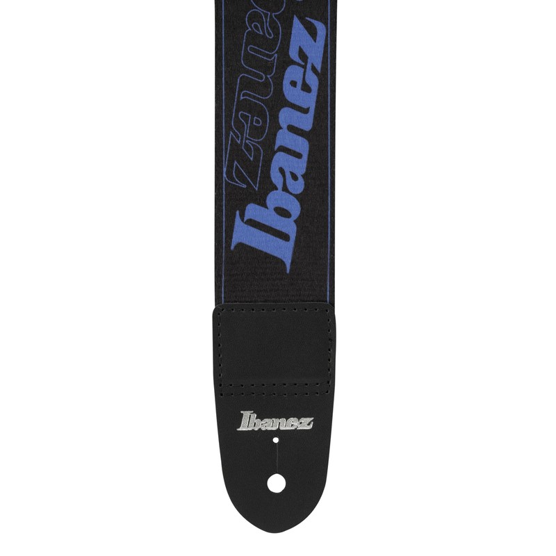 IBANEZ Strap Design Black, Blue Ibanez Logos