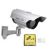 Dummy Camera Fake Monitor CCTV Surveillance System with Light Solar