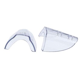 VOANZO 2 Pairs of Protective Glasses, Side Protection, Eye Protection, Side Protection, Flexible Clip for Small to Medium Glasses