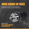 ZAC GT12 Drill Chuck Adapter, M16R Electric Tapping Machine Compatible,
