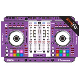 Pioneer DDJ-SX2 Skin | 7 Bold Color Blocking | Protective Decal | StyleFlip - Purple Skin