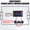 Pack of 6 0.28 Inch LED Digital Voltmeter Ammeter: DC