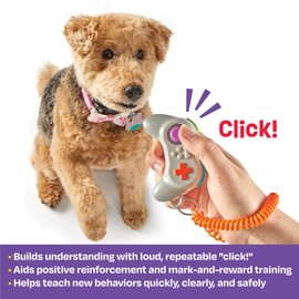 Brightkins Pet Training Tool Click and Reward Clicker Game Controller LER9419 Genuine Product