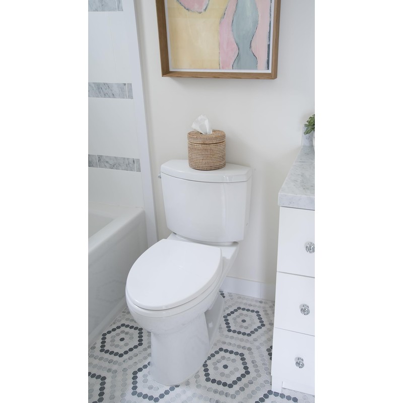 KOUBOO La Jolla Toilet Paper Roll Cover | Wicker Bathroom
