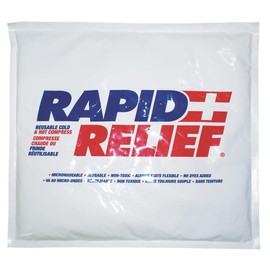 Medline Accu-Therm Reusable Hot/Cold Gel Pack, 10 Inch x 12 Inch, Microwaveable & Freezable, Non-Toxic Gel, Case of 12 Each