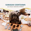 Papierdrachen Ramadan Countdown Wood – for Standing – Black Varnished