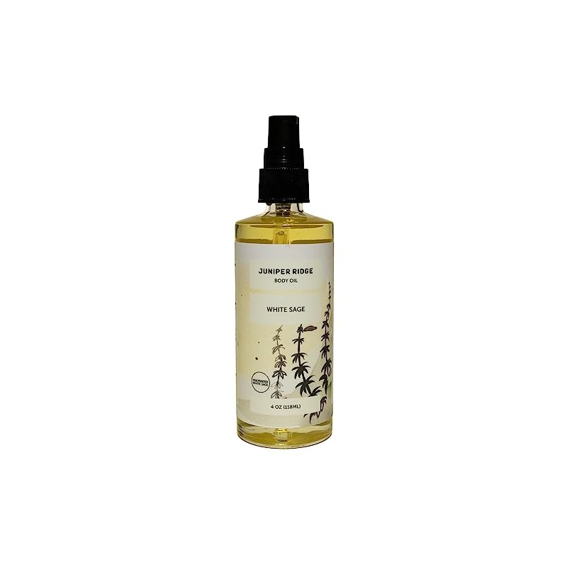 JUNIPER RIDGE White Sage Moisturizing Body Oil - Hydrating Skin