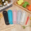 NICENEEDED 5 PCS Bag Bases for Crochet, PU Leather Bag