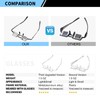 BywoBywo New Upgraded Lazy Glasses for Lying Down Bed Reading