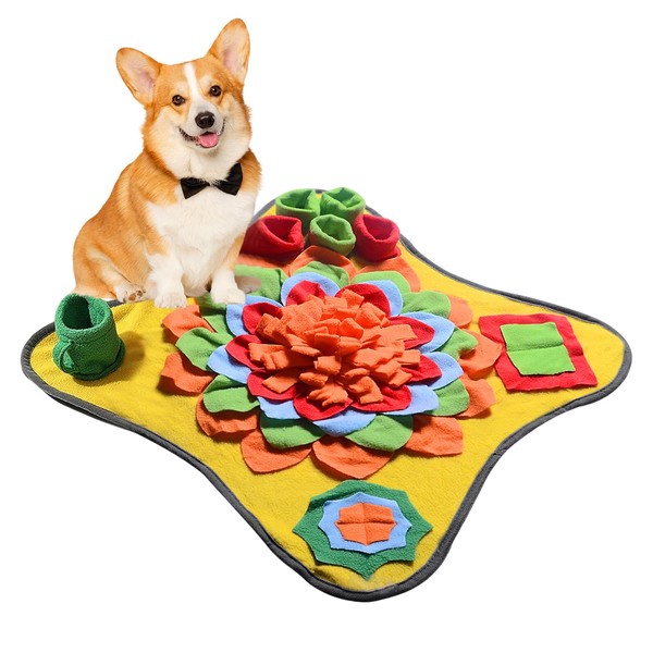 Snuffle Mat for Dogs – Slow Feeding Nose Work Puzzle