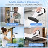 Cordless Window Vacuum Cleaner, Window Cleaner Squeegee Tool Set, Electric