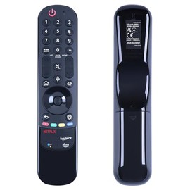 AKB76039901 MR22GA Replacement Remote Control Suitable for LG TV Compatible with 50QNED80AQA 43UQ7070ZUD (No Voice, Magic, Pointer Functions)
