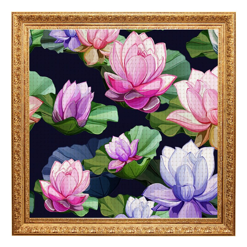 StitChic Cross Stitch Stamped Kits, Preprinted Embroidery DIY Starter Kit