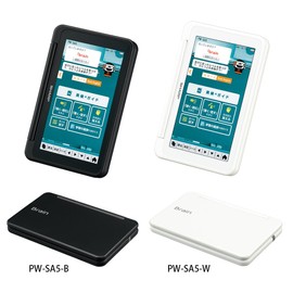 Sharp PW-SA5-W Electronic Dictionary Brain Lifestyle and Liberal Arts Model, 130 Contents Recording, White Series