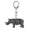 Mojo 387490 Rhino Animal Figure Keychain